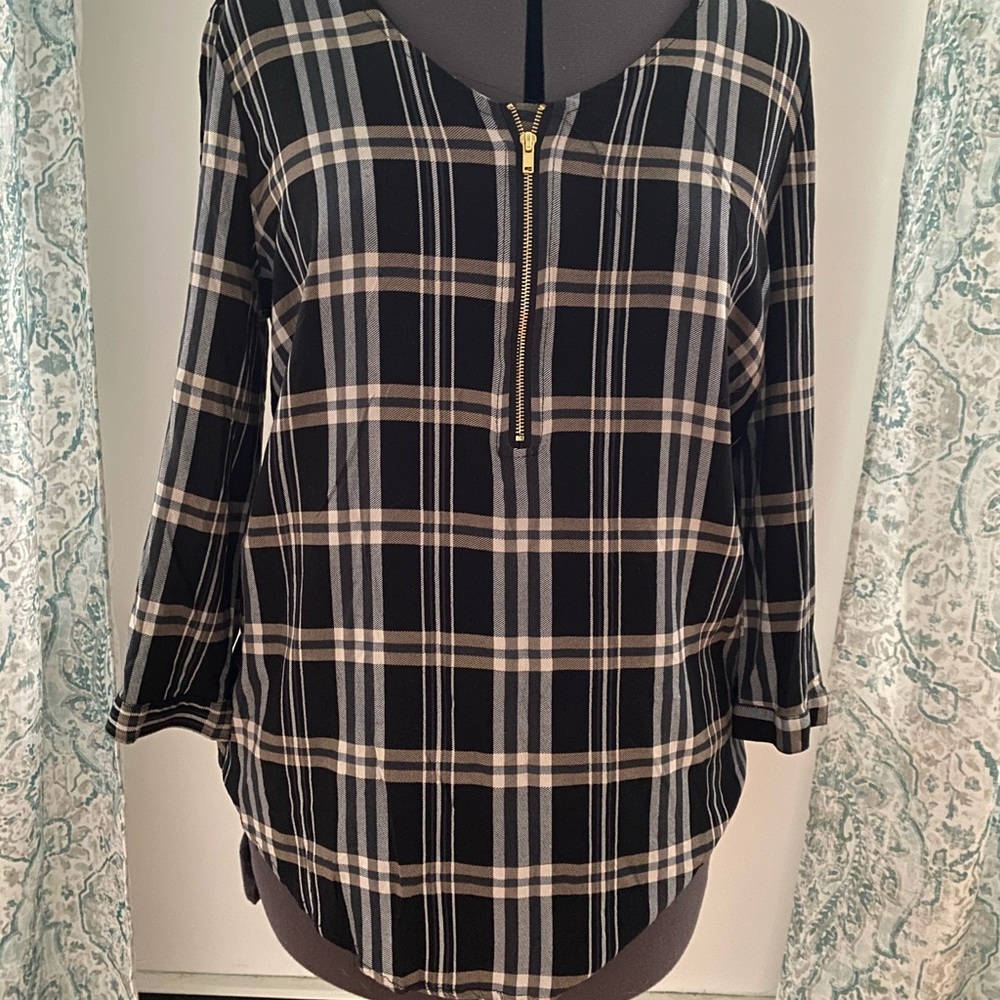 Cute plaid tunic